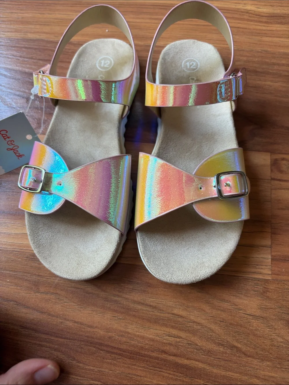 Cat & Jack colorful iridescent